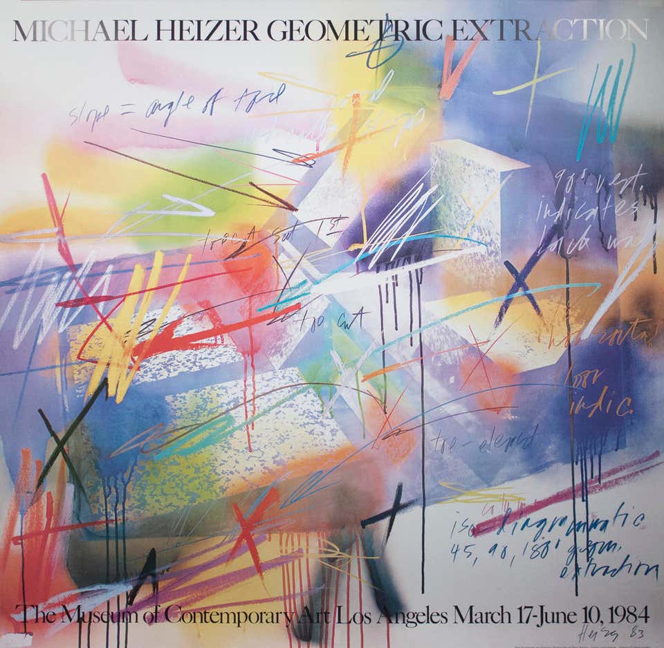Michael Heizer - Michael Heizer-Geometric Extraction-46