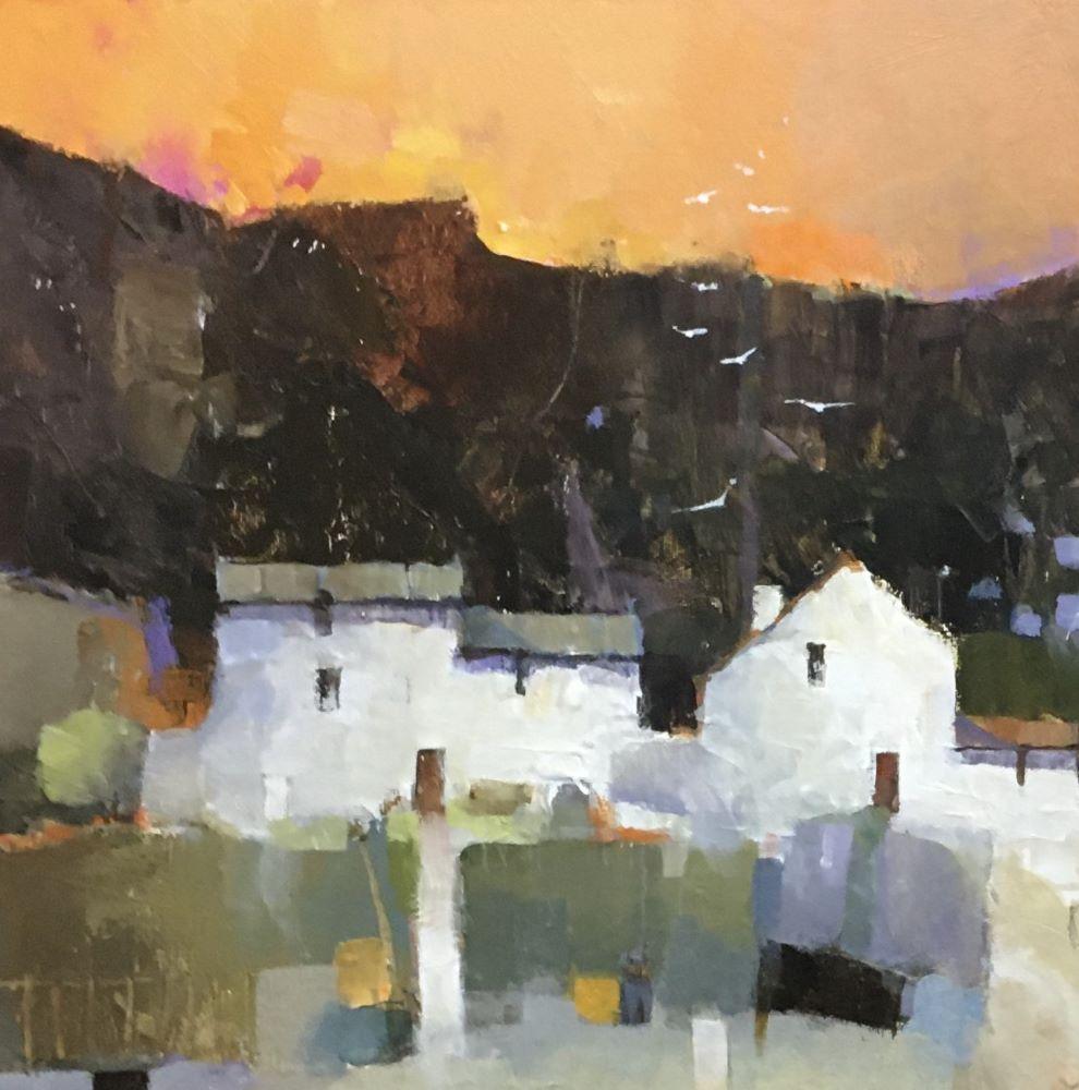 Refugio Seguro - Animales, Pintura, Naturaleza, Campo, granja, acrílico - Painting de Michael Hill 