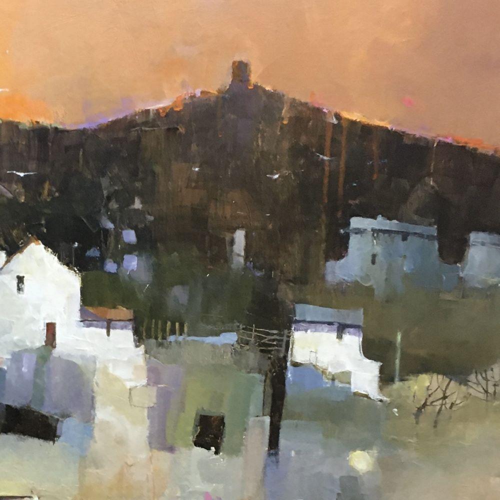 Refugio Seguro - Animales, Pintura, Naturaleza, Campo, granja, acrílico - Painting Contemporáneo de Michael Hill 