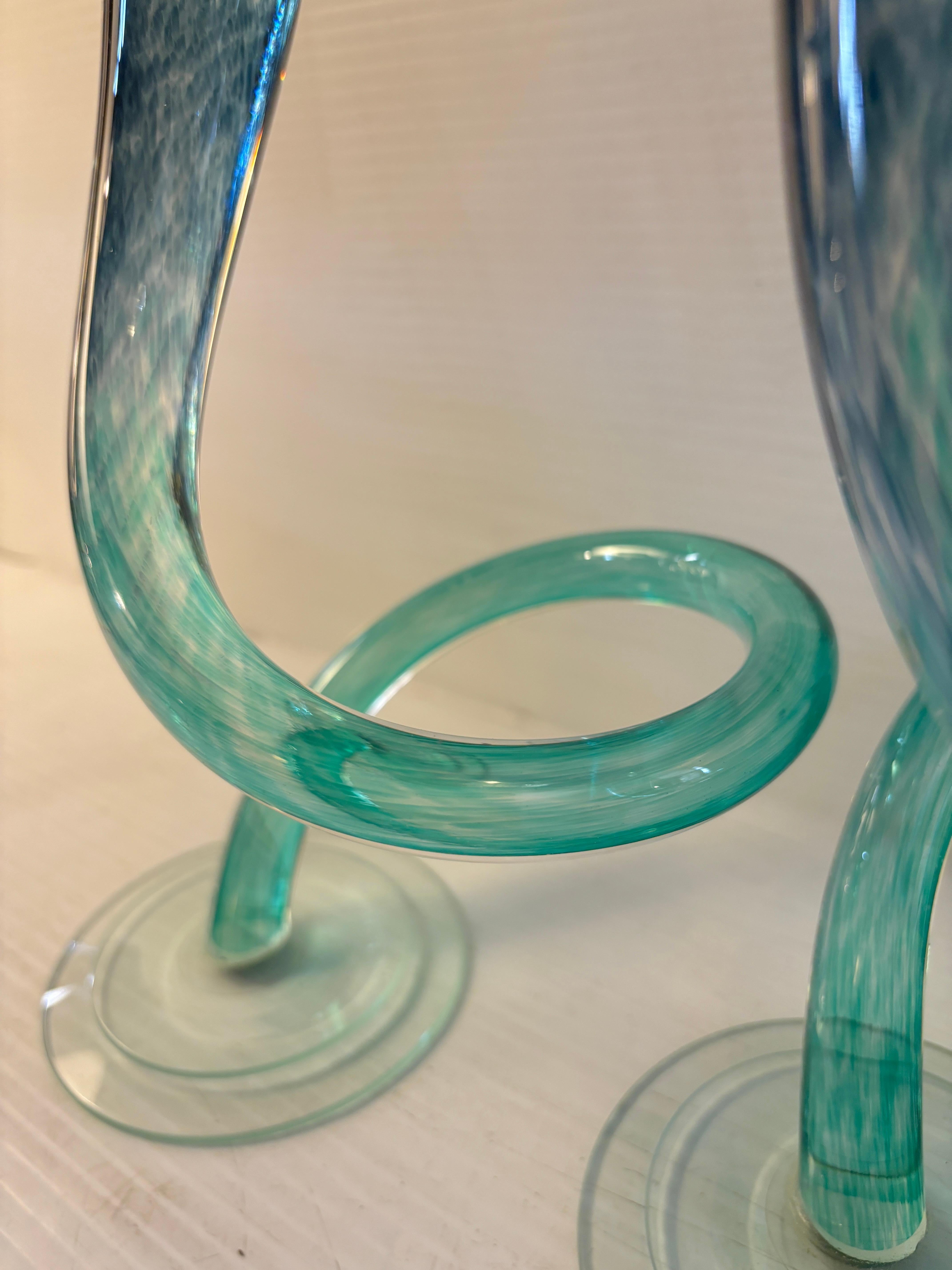 Michael Hudson Designed 'Twist' Candlesticks For Sale 5
