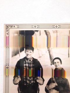 Disturbance (no. 3) - Contemporary Ski Nostalgia Portrait