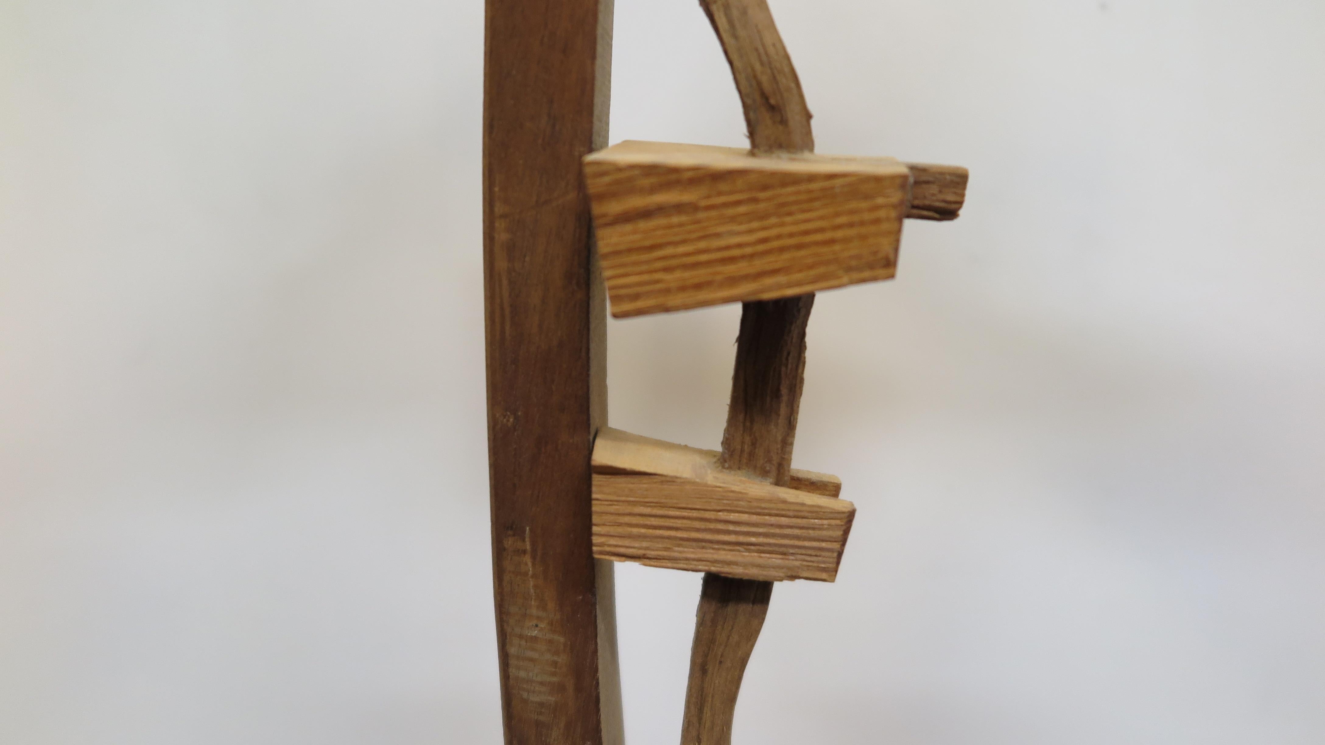 Late 20th Century Michael Ince Wood Sculpture