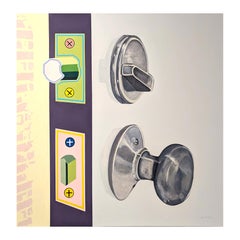 "Safe At Home" Contemporary Pastel Hyperrealist Still Life Interior Painting