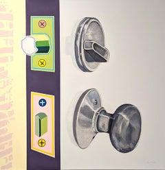 "Safe At Home" Contemporary Pastel Hyperrealist Still Life Interior Painting