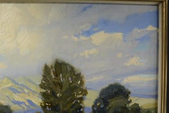 Michael J. Lynch b. 1950. Oil on canvas. "Taos Pattern" 1989. 30 x 40.