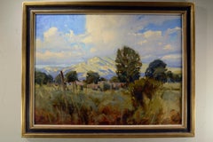 Michael J. Lynch b. 1950. Oil on canvas. "Taos Pattern" 1989. 30 x 40.