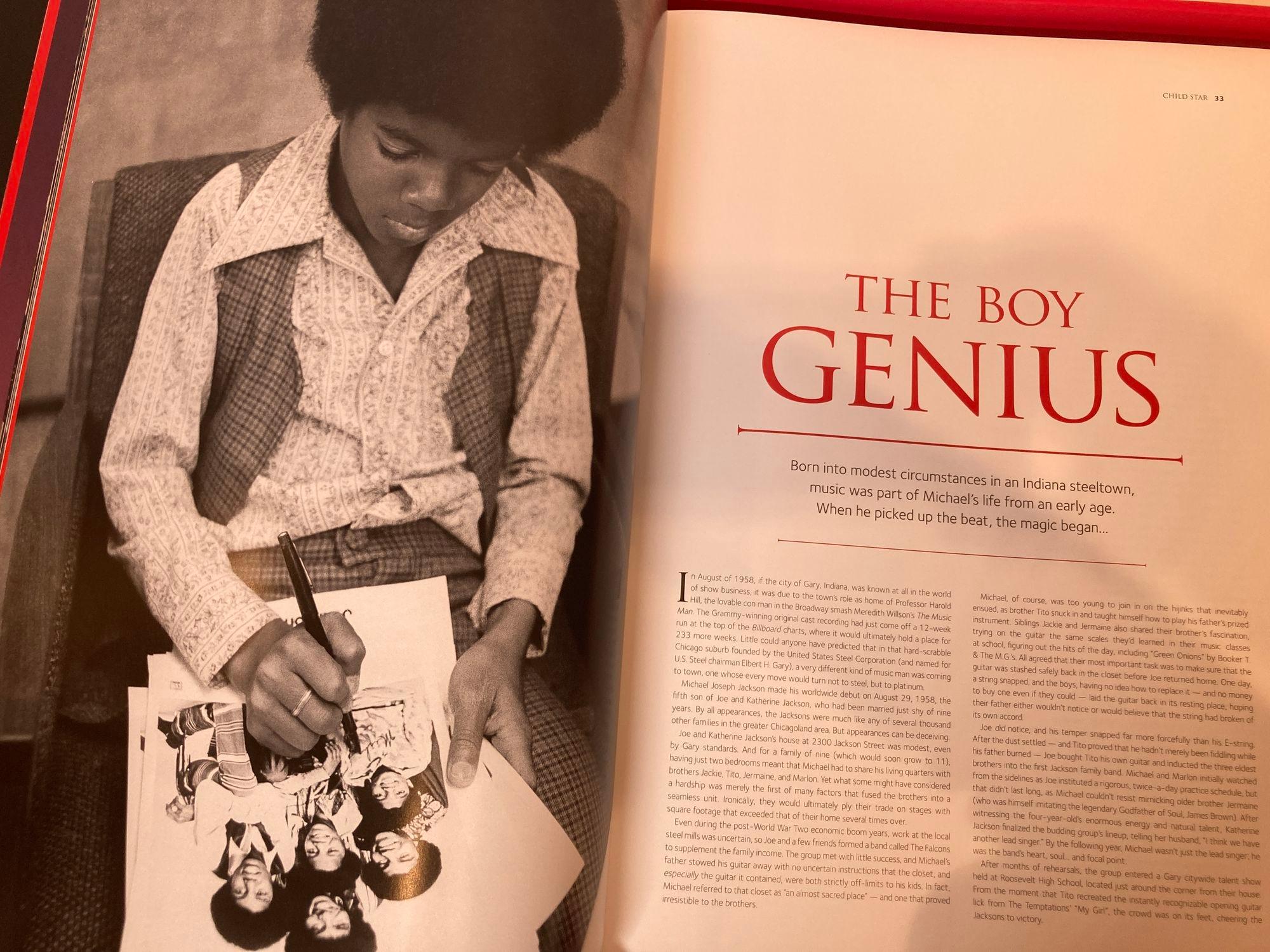 Michael Jackson Opus Großes Collector-Tischbuch im Angebot 8