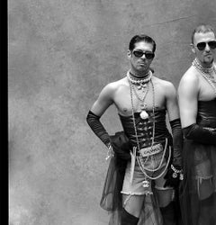 Butch Chanel: John, Robert and Michael, Portrait NYC. Limited edition B&W photo