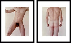 Kouros Pale and Back Diptychon. Aktfotografie Limitierte Auflage