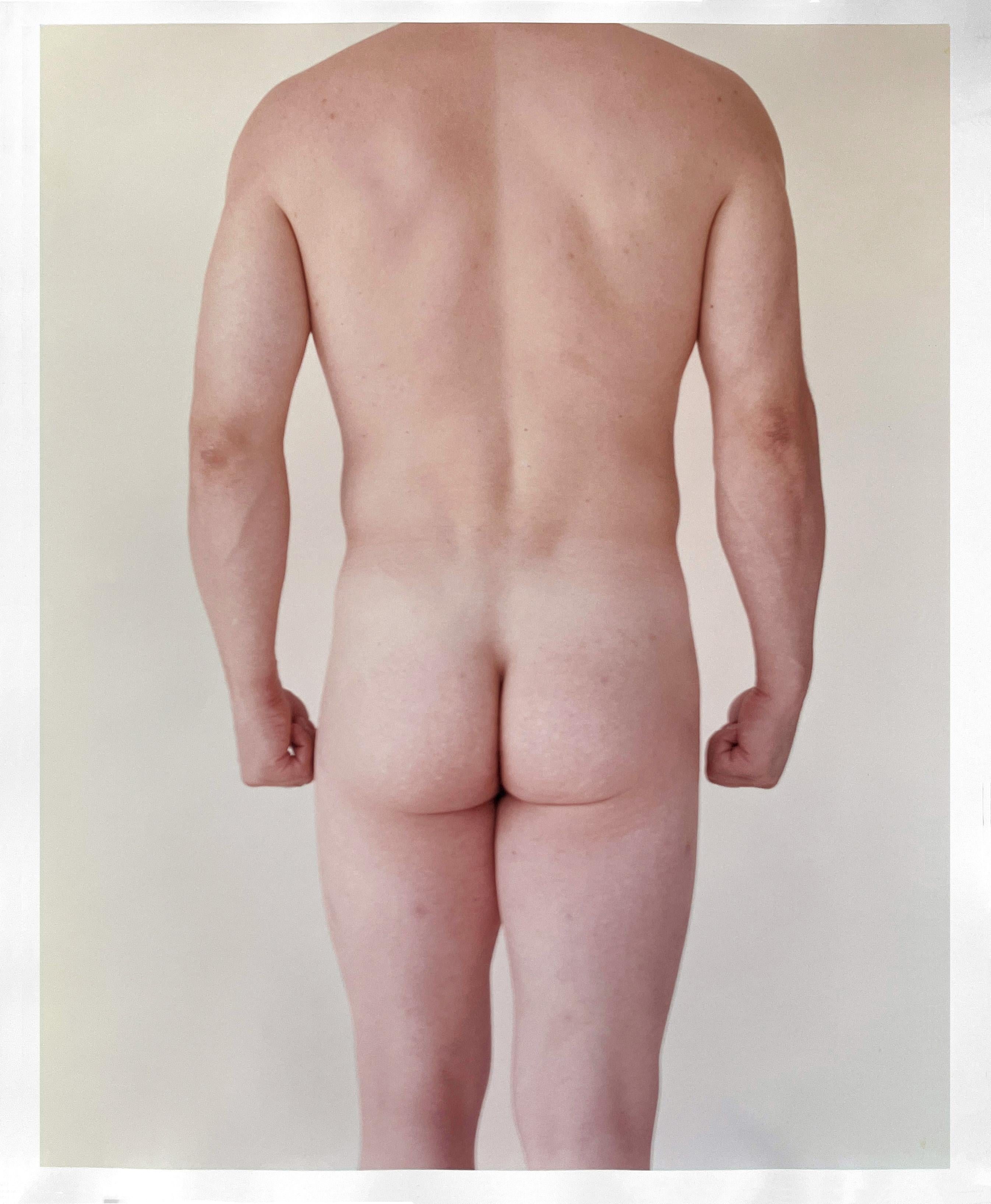 kouros Blassrosa, Torso Rosa, Kouros Rücken. Triptychon. Gerahmt im Angebot 2