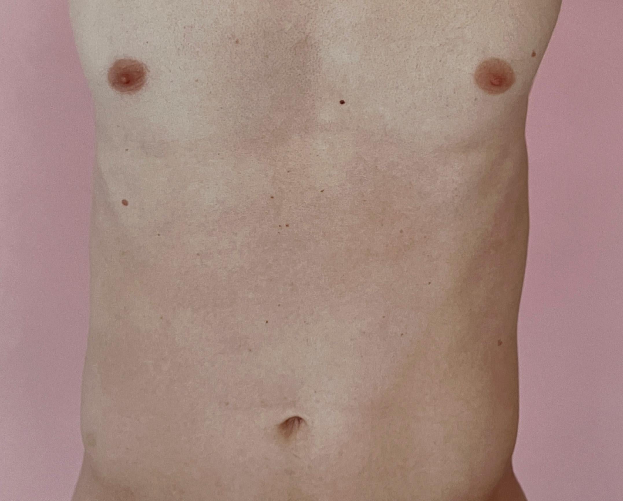 Kouros Torso Pink. Nude Photograph Limited Edition  For Sale 1