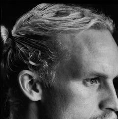 Matthew Barney, Isle of Man. B&W Photograph.