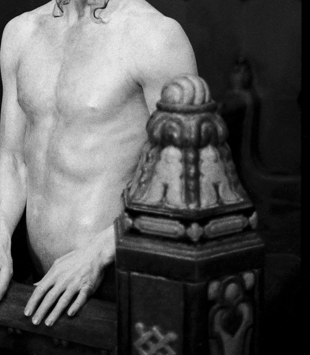 Matthew Barney, Cremaster 5, Gellert Bath House, Budapest. B&W Photograph. For Sale 2