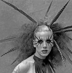 Miss Guy, NYC. Serie Novia. Fotografía de retrato en blanco y negro