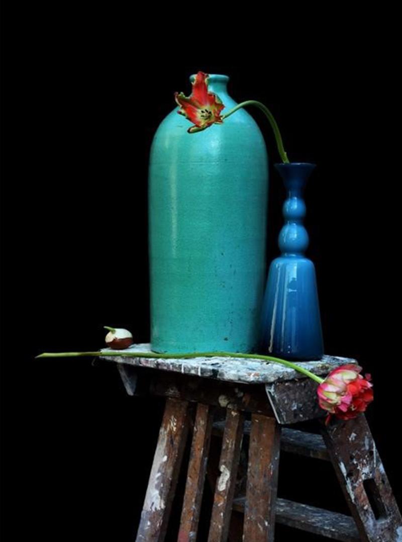 Opalina, Set of 9 photographs. Still life limited edition color Portfolio - Contemporary Photograph by Michael James O’Brien