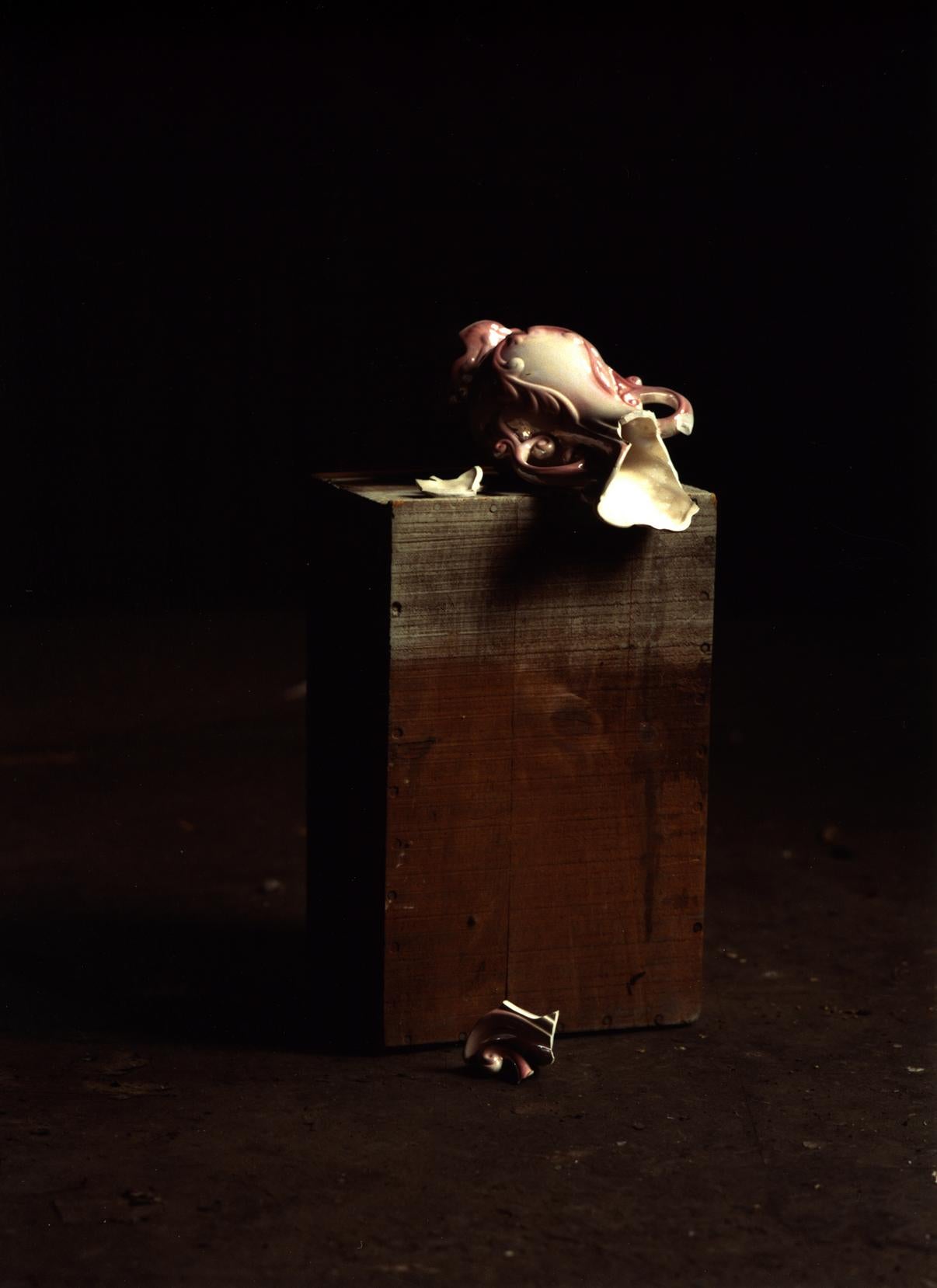 Michael James O’Brien Still-Life Photograph - Still life with a Broken Vase, n.d. Limited edition color photograph