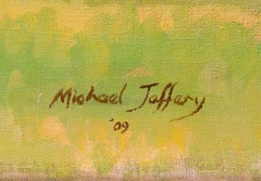 Summer Light over Collingbourne Ducis, Michael Jeffery, signed and dated '09'