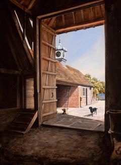 Der Amboss Modernes Acrylbild auf Tafel Gerahmt und signiert