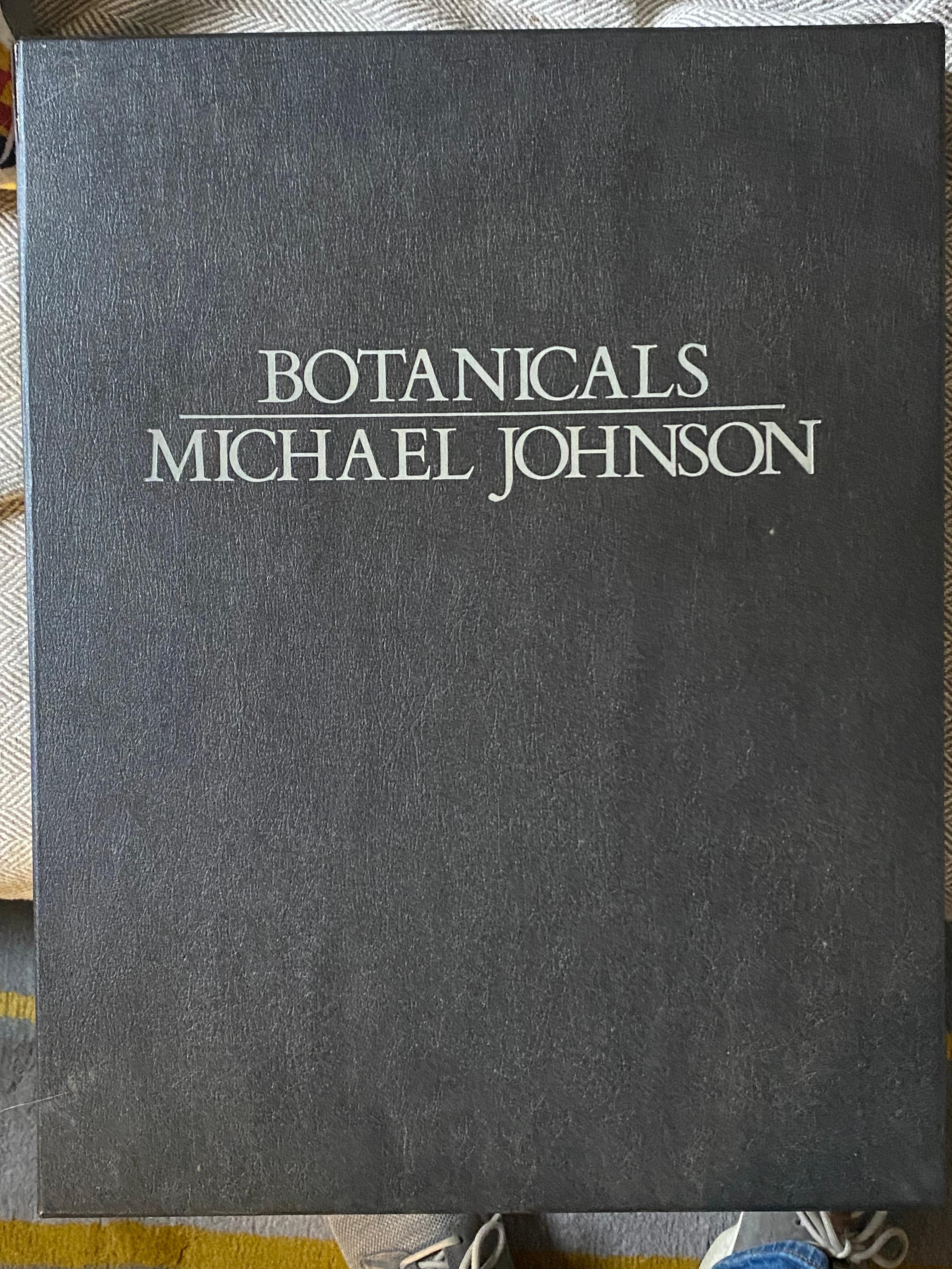 Michael Johnson Botanicals Partial Portfolio.  Set includes 8 prints all with their signed information on back.  Images measure rougly 5 x 7