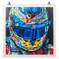Michael Kagan "Driver" Serigrafia firmata e numerata a 36 strati #68/80
