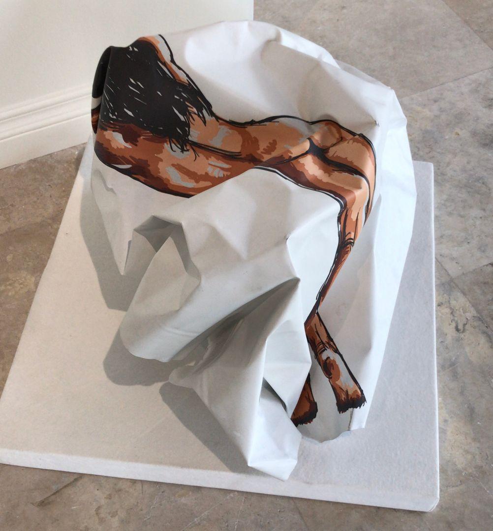 Michael Kalish Figurative Sculpture - Ava Sketch 