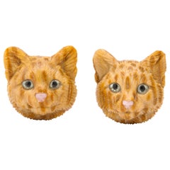 Michael Kanners Cat Cufflinks