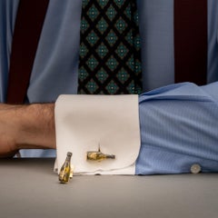 Michael Kanners Champagne Cufflinks