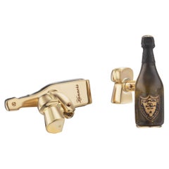 Michael Kanners Champagne Cufflinks