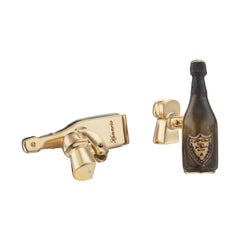 Michael Kanners Champagne Cufflinks