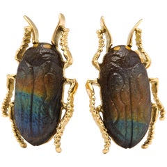 Michael Kanners Jewel Beetle Cufflinks