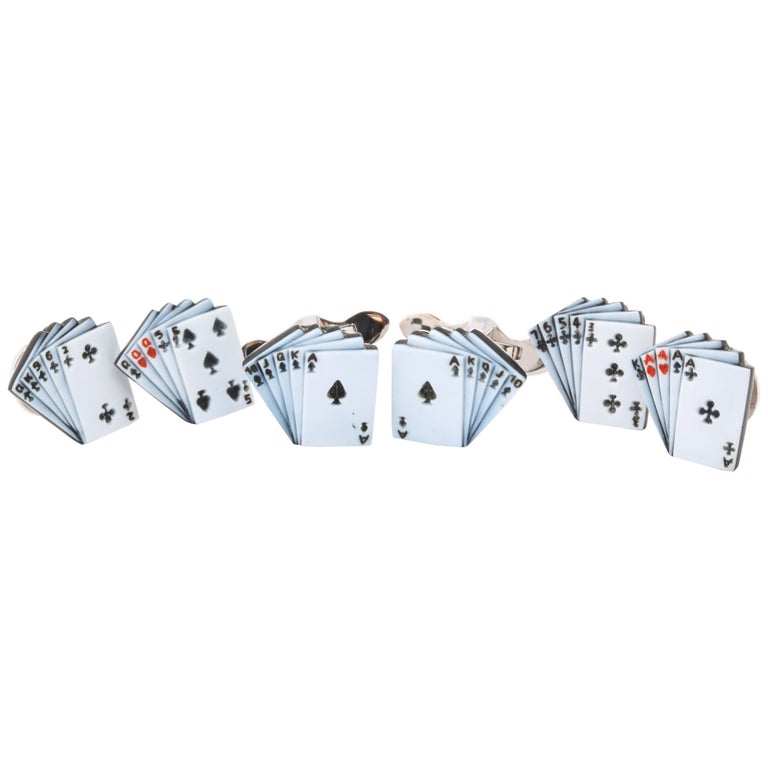Michael Kanners Royal Flush Poker Dress Set For Sale