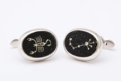 Michael Kanners Scorpio Zodiac Cufflinks