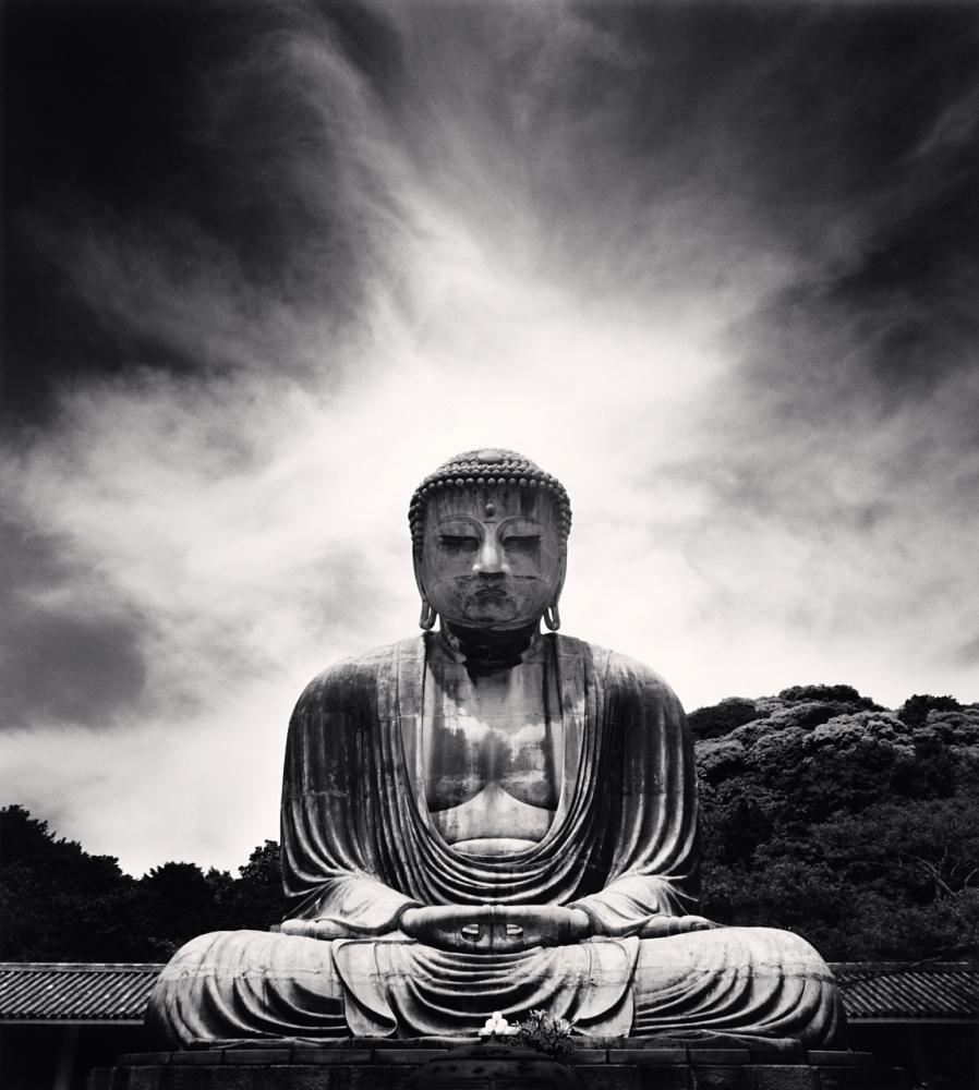 Michael Kenna Still-Life Photograph - Amidha Buddha, Kotoku-in, Kamakura, Honshu, Japan