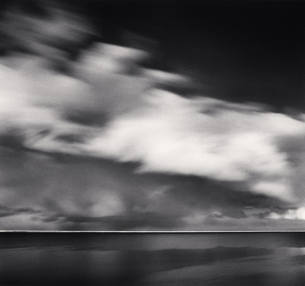 Michael Kenna Black and White Photograph – Approaching Ice Floe, Okhosk Sea, Hokkaido, Japan 