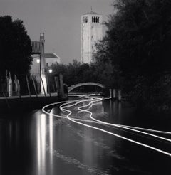 Ponte del Diavolo di notte, Torcello, Venezia, Italia