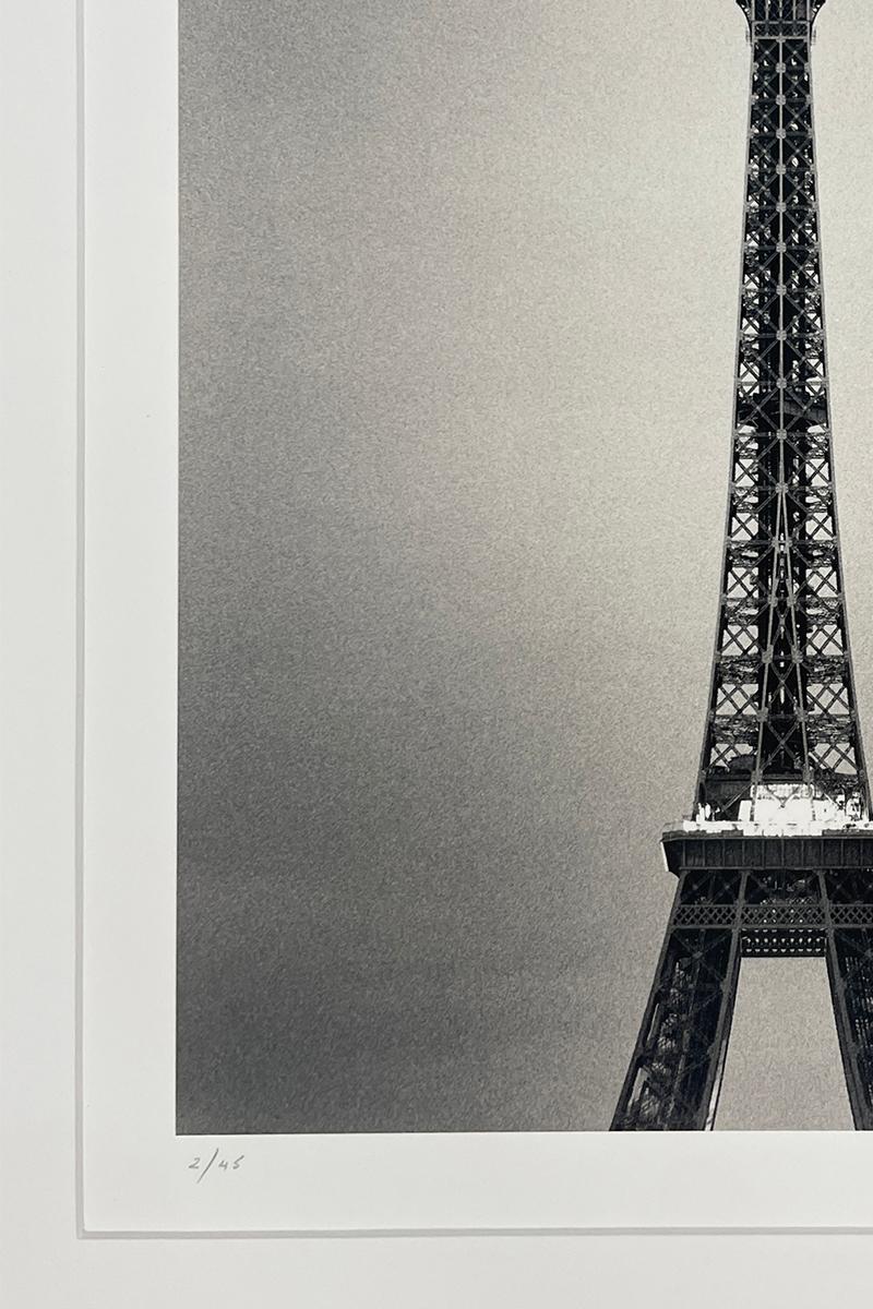 Eiffel Tower, Study 11, Paris, France - Black and White Photograph, Architecture For Sale 2