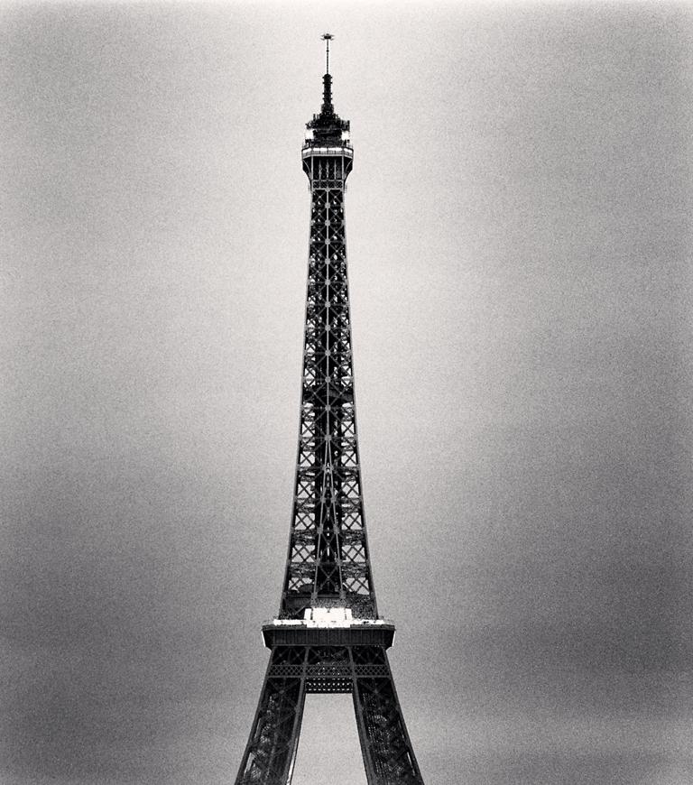 Eiffel Tower, Study 11, Paris, France - Black and White Photograph, Architecture