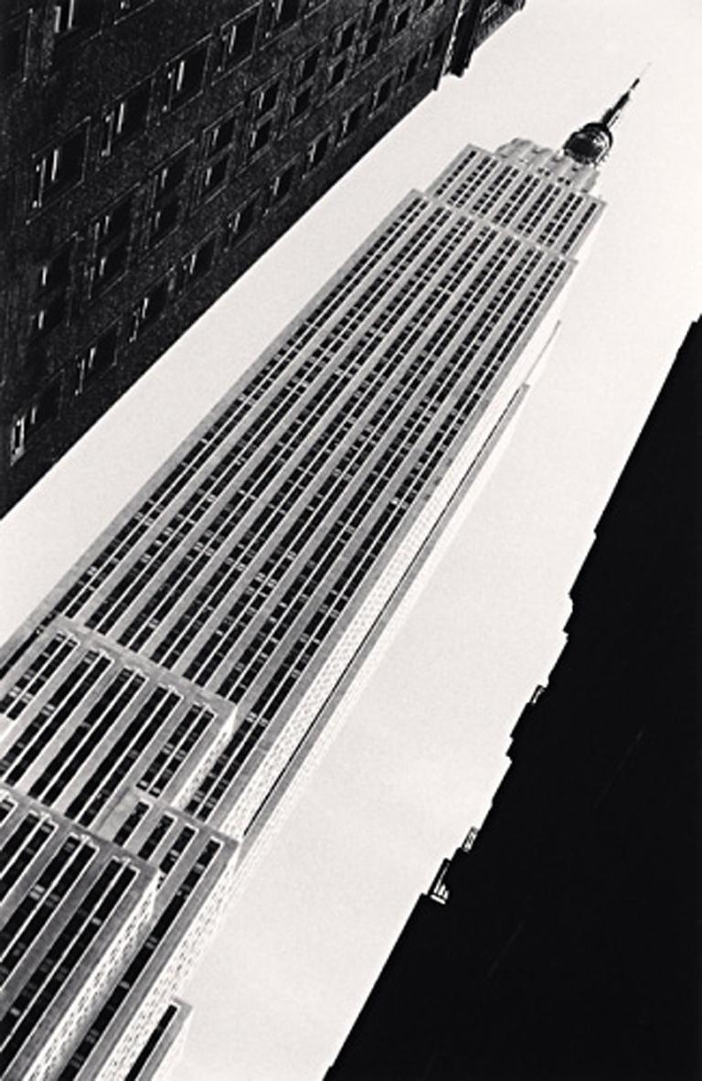 Michael Kenna Black and White Photograph - Empire State Building, Study 1, New York, New York, USA