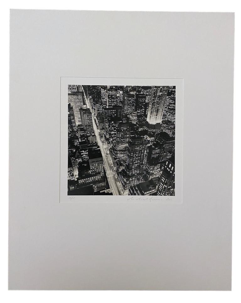 Fifth Avenue, New York, New York, USA - black and white photograph, architecture - Photograph by Michael Kenna