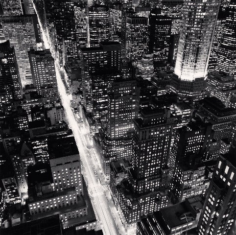 Michael Kenna Black and White Photograph - Fifth Avenue, New York, New York, New York, USA