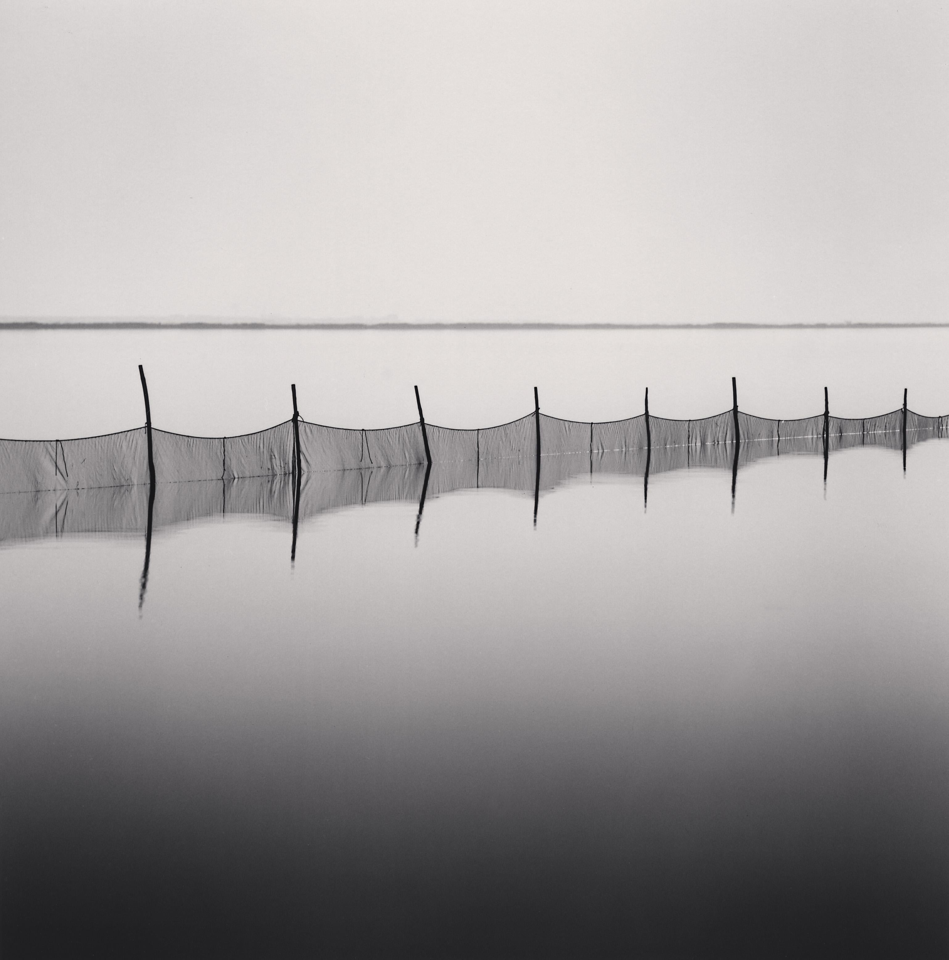 Michael Kenna Landscape Photograph - Fishing Nets, Smarlacca, Veneto, Italy