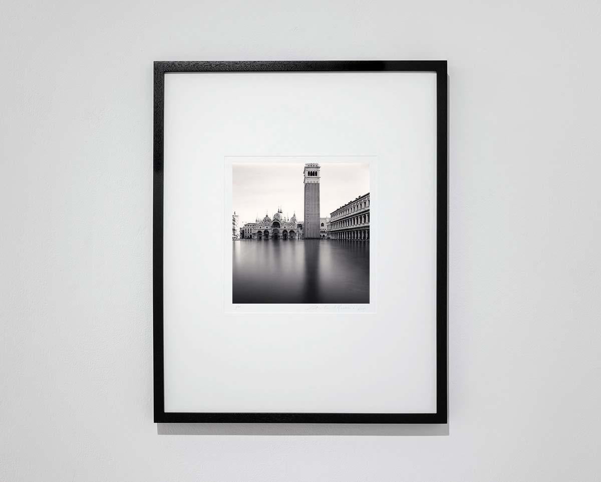 Flooded Piazza, San Marco, Venice, Italy - Photograph by Michael Kenna