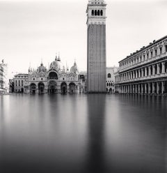 Piazza allagata, San Marco, Venezia, Italia