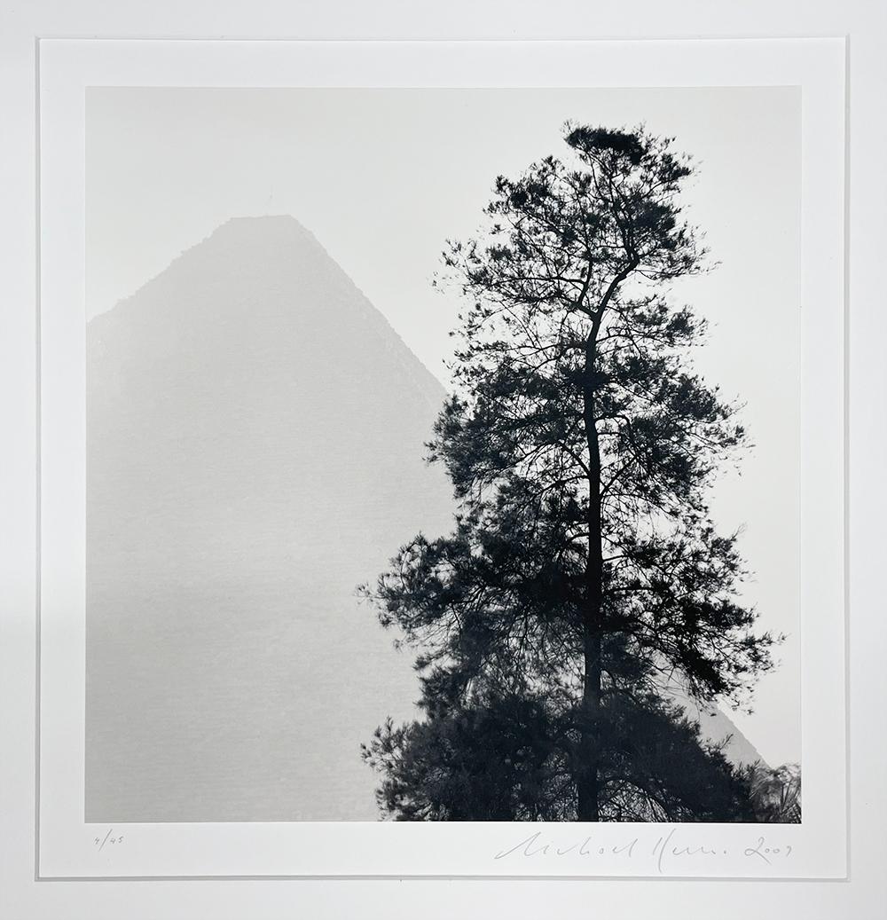 Giza Pyramids, Study 4, Cario, Egypt by Michael Kenna, 2009 For Sale 2