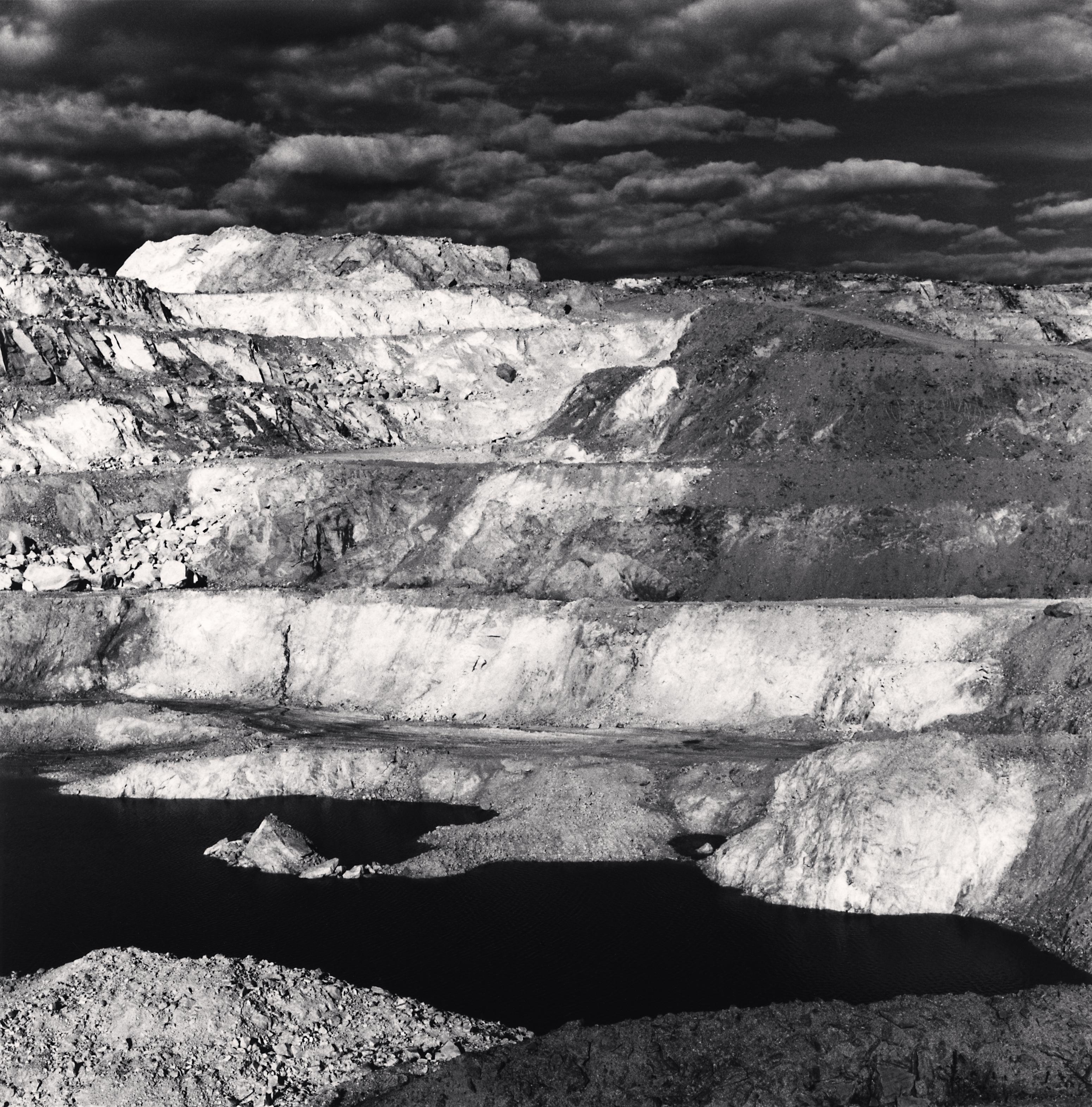 Michael Kenna Landscape Photograph - Maffei Mine, Study 4, Sardinia, Italy