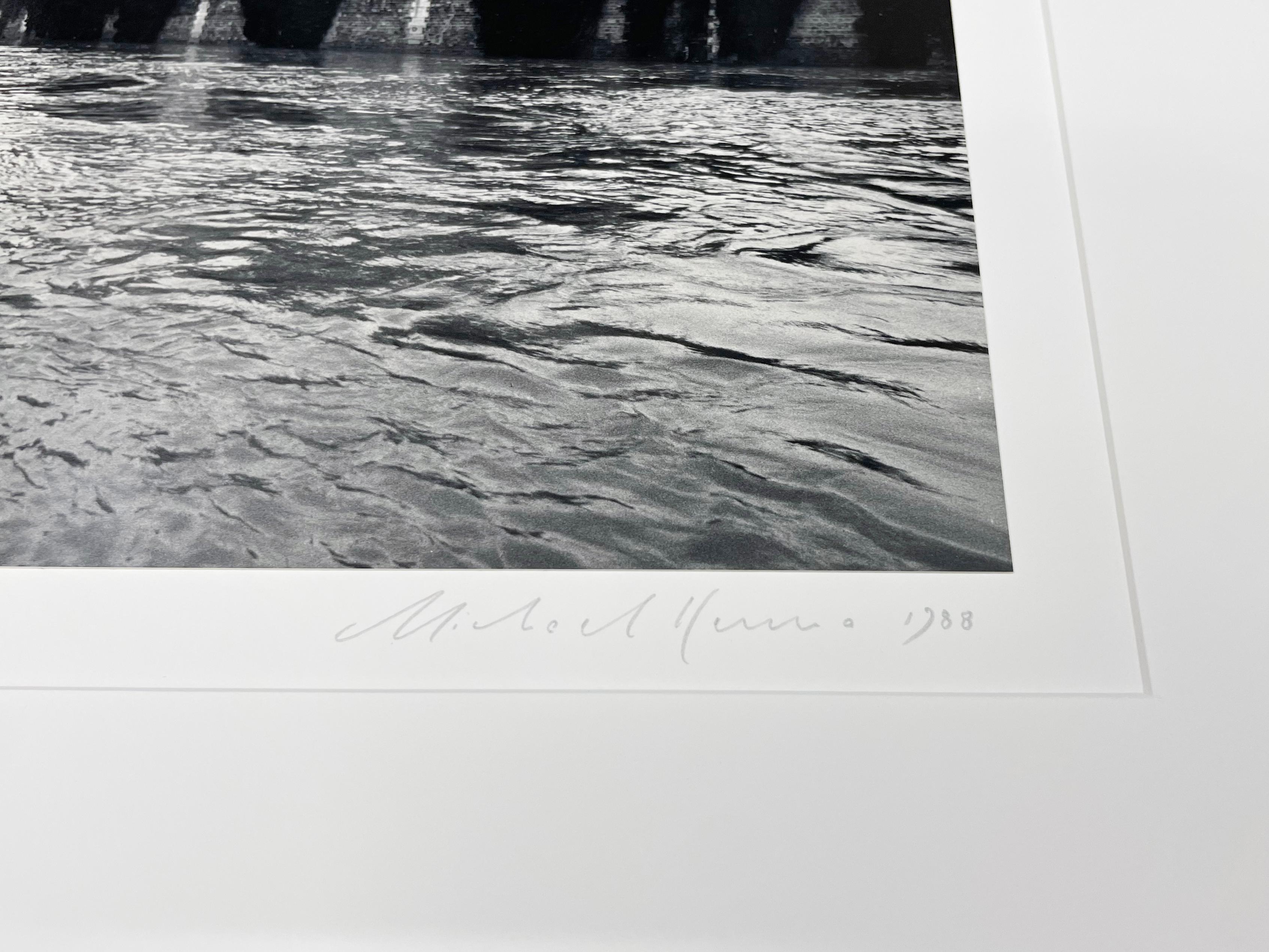 Notre Dame, Studio 5, Parigi, Francia - Landscape Photograph Grigio di Michael Kenna
