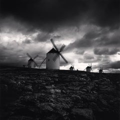 Les géants de Quixote, Study 3, Campo de Criptana, La Mancha, Espagne, photographie LTD