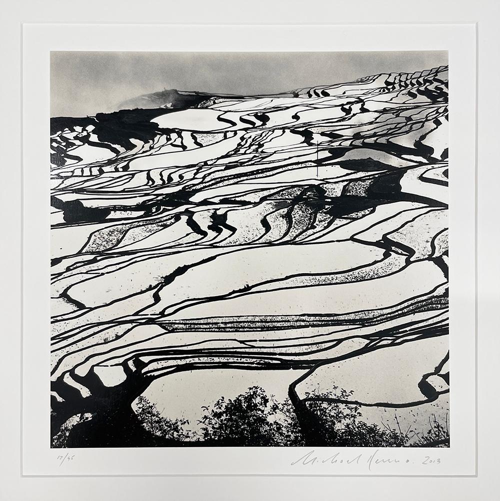 Yuanyang, Estudio 2, Yunnan, China - Photograph Contemporáneo de Michael Kenna