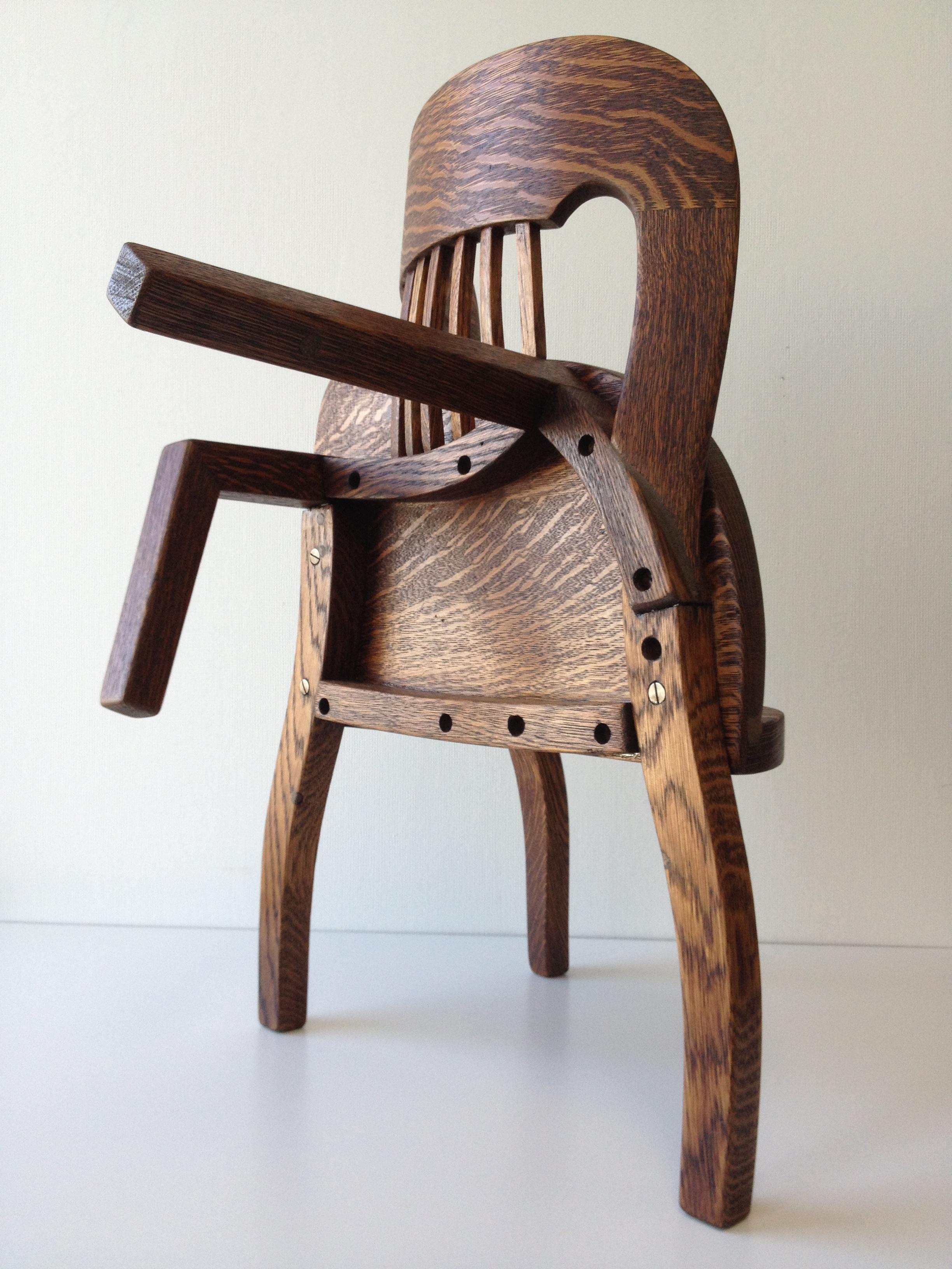 Michael Kesselman Still-Life Sculpture - Chair no. 92 (jury chair reconstructed: sculpture)
