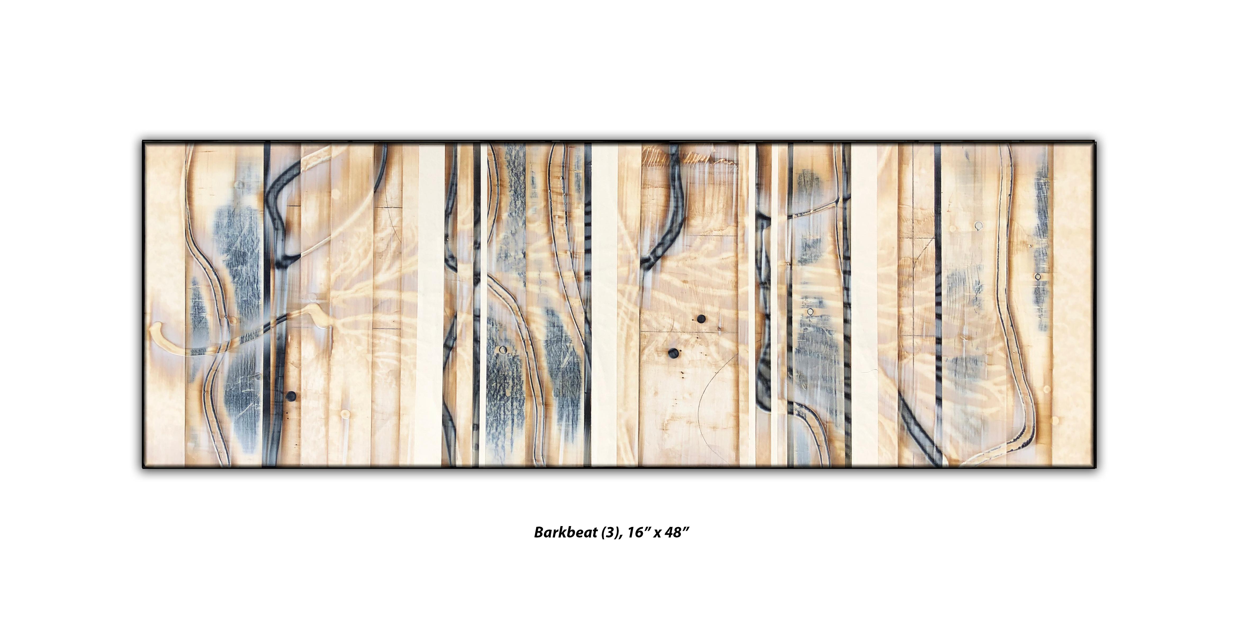 Michael Kessler Abstract Painting - Barkbeats 3